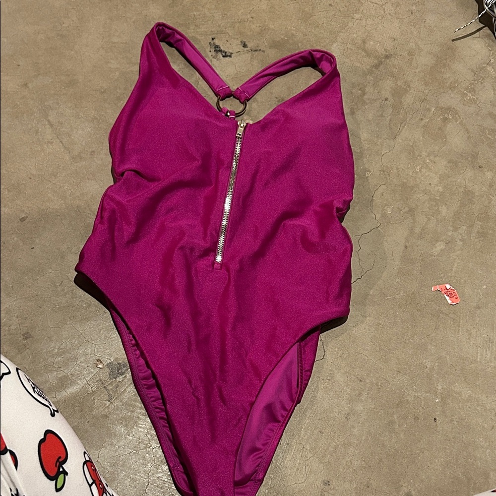 Victorias Secret Elegant Fuchsia Women's One Piece Swimsuit